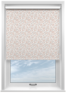 Poppy Field, Rose Gold - Twist&Fit Roller Blind